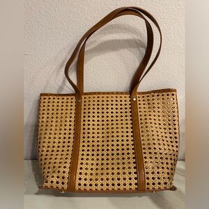 Antik Kraft Rattan Shoulder Bag